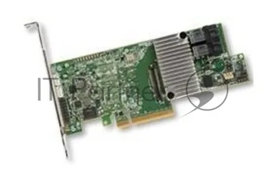 Контроллер LSI MegaRAID SAS 9361-8i(2G) SGL (LSI00462/05-25420-17) PCIe 3.0 x8 LP, SAS/SATA 12G, RAID 0,1,5,6,10,50,60, 8port (2*int SFF8643), Cache 2Gb, 3108ROC, RTL, (003563) (только для сборочных производств) (LSI00462/03-25420-08C) (003075)