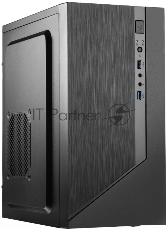 Компьютерный корпус Сase Forza mATX, 450W, 2xUSB 3.0, Black, w/o FAN, 12 см fan PSU, power cord