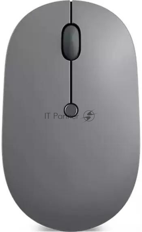 Мышь беспроводная Lenovo Go серый, 2400 dpi, радиоканал, USB-C, кнопки - 3
