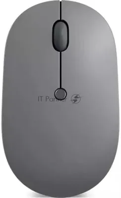 Мышь беспроводная Lenovo Go серый, 2400 dpi, радиоканал, USB-C, кнопки - 3