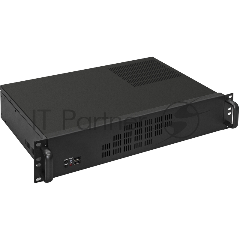 Серверный корпус ExeGate Pro 2U300-04 (RM 19", высота 2U, глубина 300, без БП, USB)
