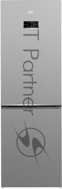 Холодильник Beko B3RCNK362HS серебристый двухкамерный 220/100л морозилка снизу, Total No Frost