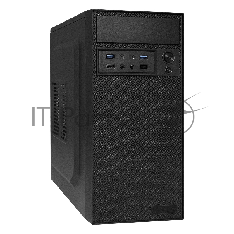 Компьютерный корпус Minitower ExeGate EX291271RUS BAA-109U2 (mATX, без БП, 2*USB+2*USB 3.0, аудио, черный)