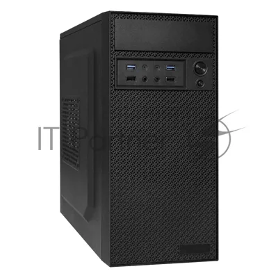 Компьютерный корпус Minitower ExeGate EX291271RUS BAA-109U2 (mATX, без БП, 2*USB+2*USB 3.0, аудио, черный)