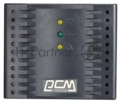 Стабилизатор напряжения Powercom TCA-2000 1000Вт 2000ВА черный