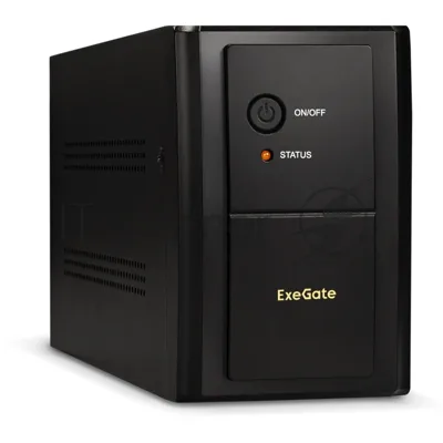 Источник бесперебойного питания ExeGate SpecialPro UNB-2000.LED.AVR.EURO.RJ / 2000 ВА / 1200 Вт / 4 x CEE 7 (евророзетка)