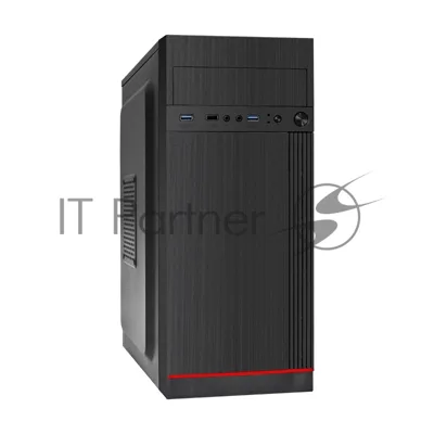 Компьютерный корпус Miditower ExeGate AA-442U2-AA450 (ATX, AA450 8 см, 1хUSB+2хUSB 3.0, аудио, черный)