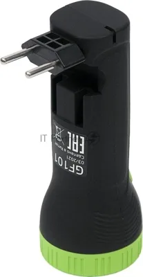 Фонарь ручной модель Gauss GFL101 1W 50lm lead acid 250mAh LED 1/10/120