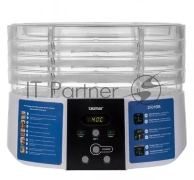 Сушилка для овощей и фруктов ZFD1005 белый ZELMER