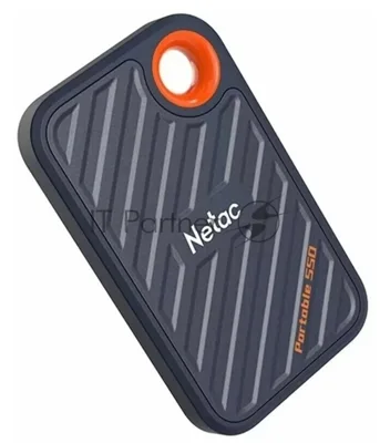 Внешний SSD Netac ZX20, 1TB, USB 3.2 Gen 2x2 Type-C, R/W 2000/1800, черный