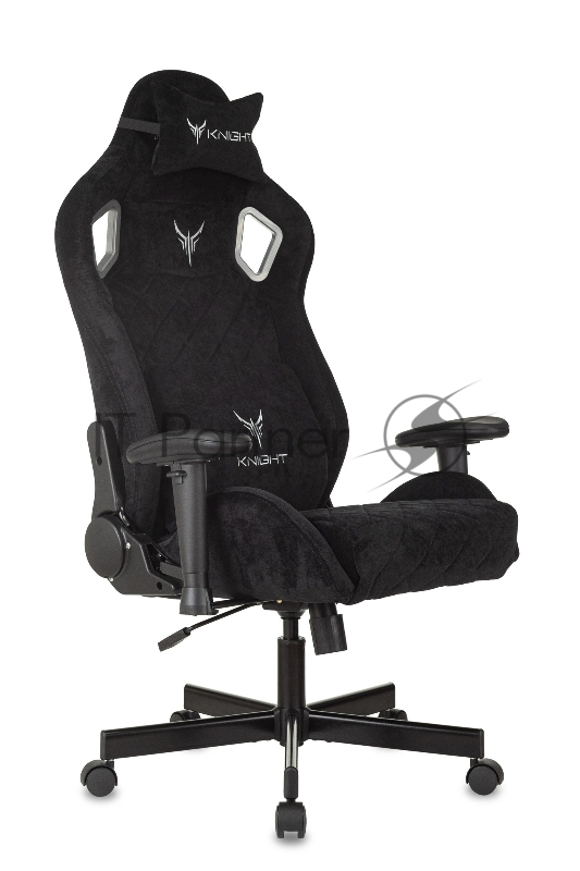Кресло Бюрократ Knight Outrider Light-20 черный, ткань, 120 кг, механизм качания