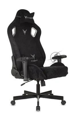 Кресло Бюрократ Knight Outrider Light-20 черный, ткань, 120 кг, механизм качания