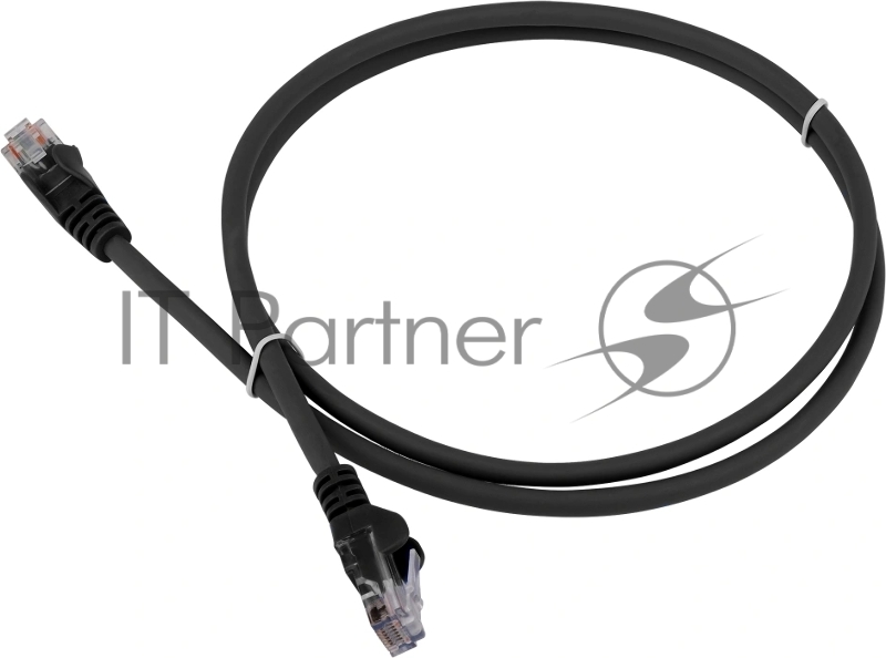 Патч-корд Lanmaster LSZH UTP кат.5e, 10 м, черный