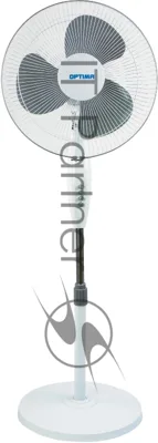 Вентилятор Optima OSF-41W серый, напольный, 40 Вт, 3 скорости, 34 см