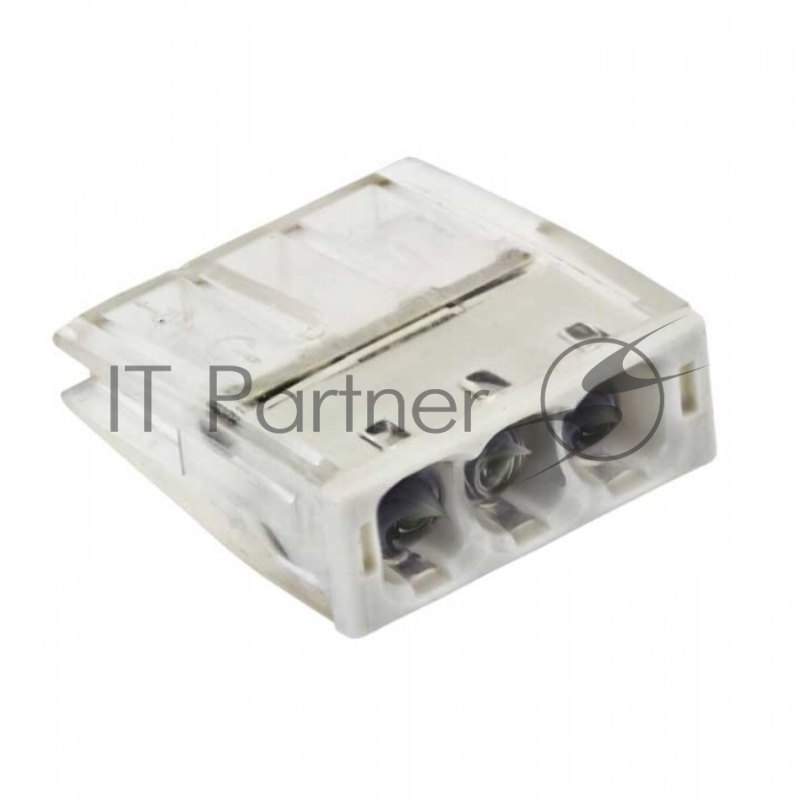 Клемма СМК 2273-243 (с пастой) 3 отверстия 0.5-2.5 кв.мм (уп. 100 шт) PROxima EKF plc-smk-2273-243