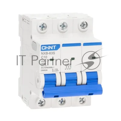 Выключатель автоматический CHINT 3п C 10А 4.5кА NXB-63S
