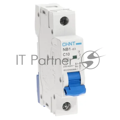 Выключатель автоматический CHINT 1п C 10А 6кА NB1-63