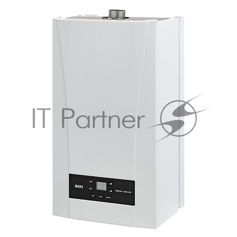Котел газовый настенный Baxi ECO NOVA 24F, мощность, кВт-9,6-24, двухконтурный, камера сгорания-закрытая, белый