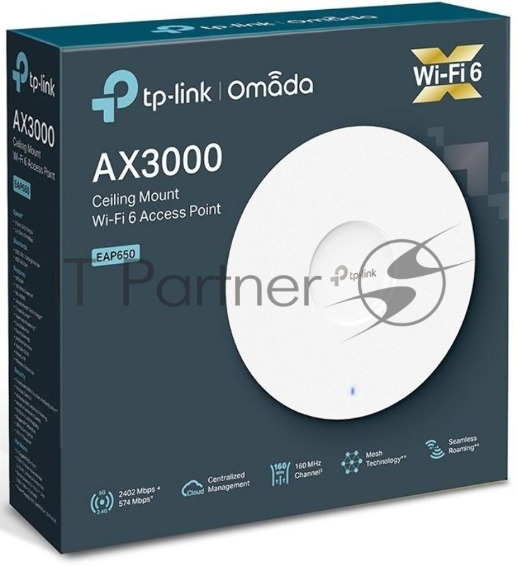 Точка доступа AX3000 Ceiling Mount Dual-Band Wi-Fi 6 Access Point
