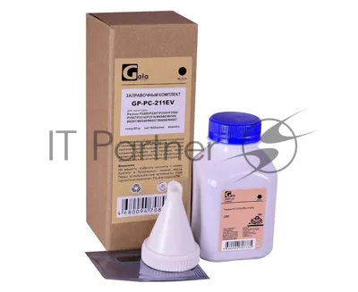 Тонер GalaPrint GP-PC-211EV/PC-212EV для принтеров Pantum P2200/P2207/P2500W/P2507/M6500/M6600, 65гр (J201) PET Фас РФ