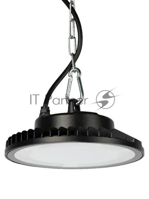 Светильник подвесной ЭРА SPP-411-0-50K-100 100Вт 12000лм 5000К Кп<5% КСС Д IC IP65 LED (High Bay) для высоких пролетов