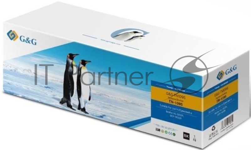 Картридж лазерный G&G GG-TN1095 черный (1500 стр.) для Brother DCP 1602/1602R