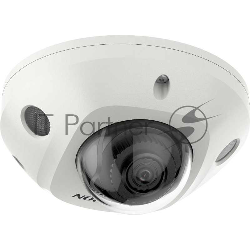 Видеокамера 4Мп ул. компактная IP-камера с EXIR до 30м и технологией AcuSense1/3" Progressive Scan CMOS; 4мм; 83.7; мех.
