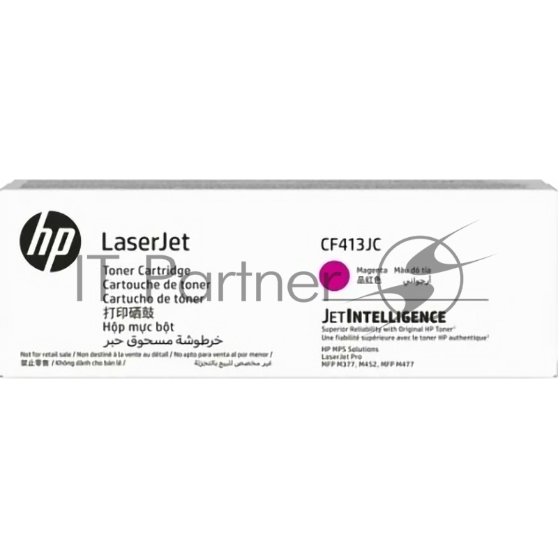 Картридж лазерный Cartridge HP 410J для CLJ M477/M452/M377dw, пурпурный (6 000 стр.) (белая упаковка)