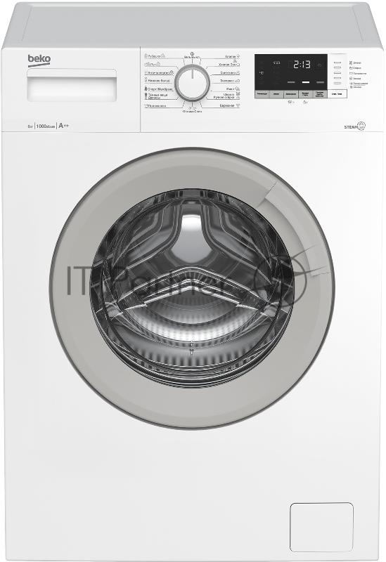 Стиральная машина Beko WSDN63512ZSW белый, загрузка фронтальная 6 кг, 1000 об/мин., класс: А