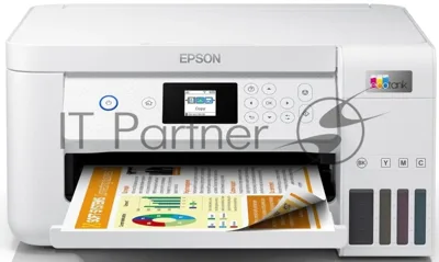 МФУ струйное Epson L4260 A4 Duplex WiFi USB белый