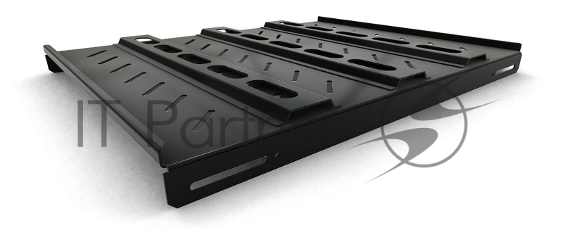 Полка стационарная Hyperline TSH3H-650-RAL9004 1U нагр.:100кг. 19" 650мм черный (упак.:1шт)