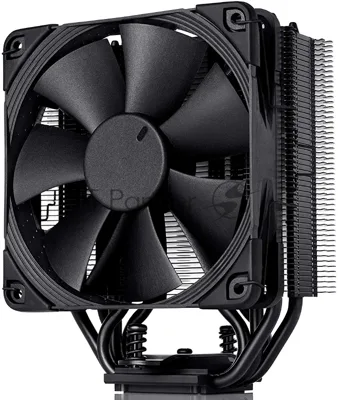 Кулер для процессора Noctua NH-U12S chromax черный, 120 мм, медь, 1500 об/мин, 22.4 дБ, 4 pin PWM, высота 158 мм