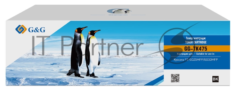 Картридж лазерный G&G GG-TK475 черный (15000 стр.) для Kyocera FS-6025/B/6030