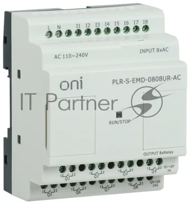 Логическое реле IEK PLR-S. Расширение 8DI/8DO (R) 220В AC ONI