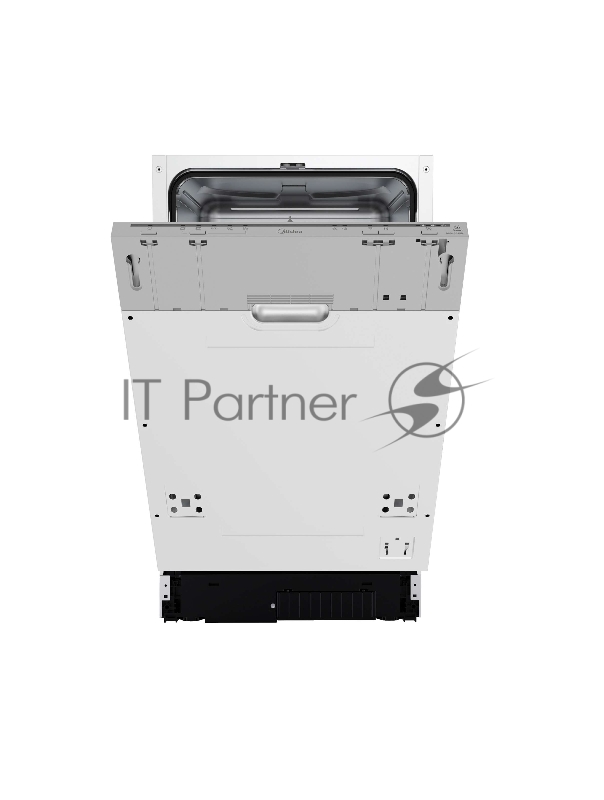 Посудомоечная машина Midea MID45S100i 9 комплектов посуды, электронное управление, 5 программ, серебристый