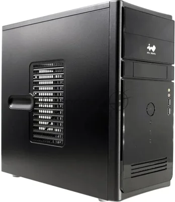 Компьютерный корпус Mini Tower InWin ENR-021BL PM-450ATX U3.0*2+A(HD) mATX 6177859