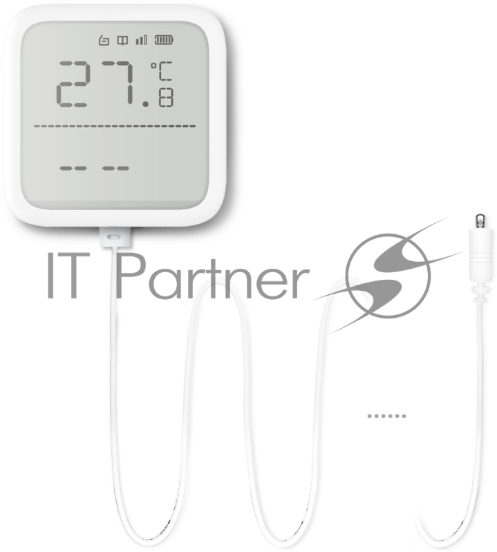 Датчик темпер./влажн. Hikvision DS-PDTPH-E-WE