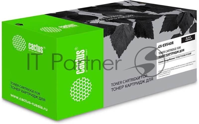 Картридж лазерный Cactus CS-EXV40 черный (6000 стр.) для Canon IR 1133/1133A/1133iF