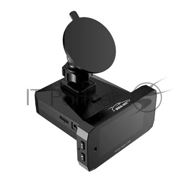 Видеорегистратор Sho-Me Combo Raptor WiFi, 2304x1296, 3", GPS/ГЛОНАСС, Wi-Fi, G-сенсор, датчик движения, GPS-информатор