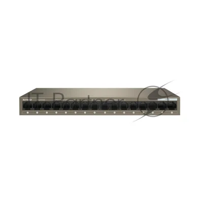 Коммутатор Tenda TEG1016M неуправляемый 16-портовыйGigabit Ethernet