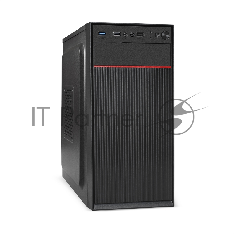 Компьютерный корпус ExeGate BAA-113 EX292347RUS Minitower (mATX, без БП, 2хUSB, аудио, черный)