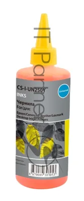 Чернила Cactus CS-I-Un250Y желтый 250мл для HP/Lexmark/Canon/Epson/Brother