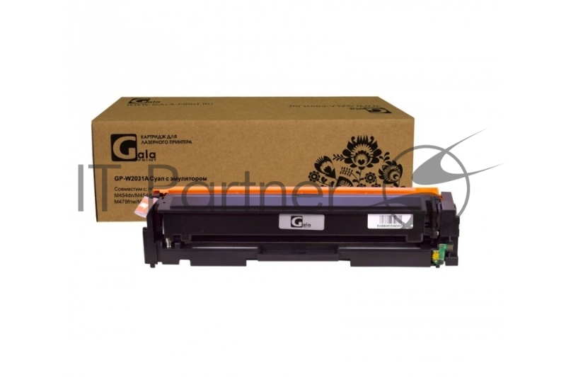 Картридж лазерный GalaPrint GP-W2031A (415A) голубой (2100 стр) для HP LaserJet Pro M454dn/M454dw/M479fdw/M479fnw/M479dw/M479fdn