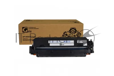 Картридж лазерный GalaPrint GP-W2031X (415X) голубой (6000 стр.) для HP LaserJet Pro M454, HP CLJ Pro M479, HP CLJ M455, HP CLJ M480, W2031X