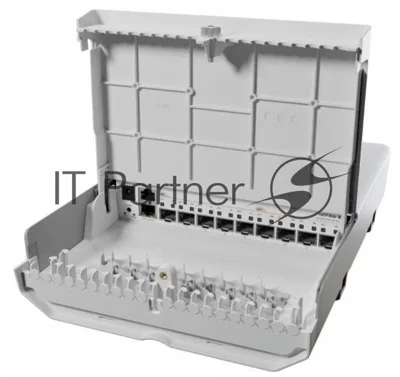 Коммутатор Mikrotik NetFiber 9 CRS310-1G-5S-4S+OUT, 1×1 Гбит/с LAN + 5×1 Гбит/с SFP + 4×10 Гбит/с SFP+, управляемый
