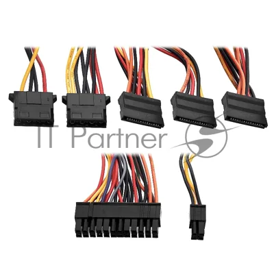 Блок питания серверный 450W ExeGate EX292219RUS ServerPRO-1U-F450AS (Flex ATX, APFC, КПД 80% (80 PLUS), 4cm fan, 24pin, 4pin, 3xSATA, 2xIDE)