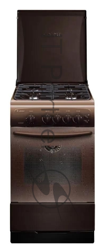 Плита газовая Gefest CG 50M04 K83 коричневый, конфорок 4 газовых, духовка 42 л, 50 см x 85 см x 57 см