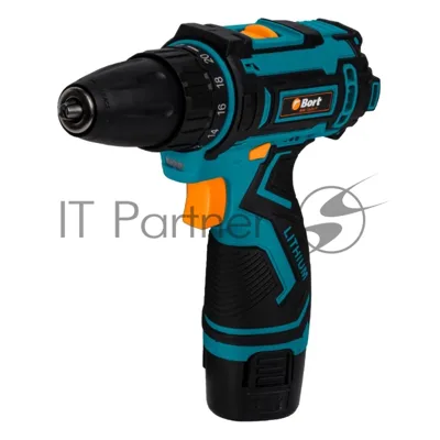 Дрель-шуруповерт Bort BAB-12x2Li-F, 12 В, 1,5 Ач, 36 Нм, щеточный