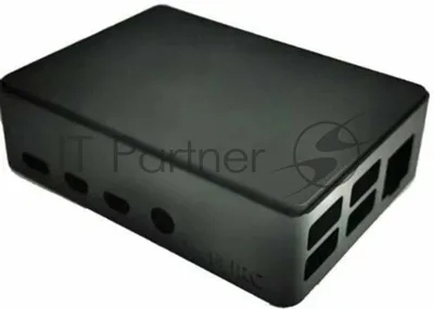 Корпус Black Edition, Aluminum Case, Raspberry Pi 4B, black(FLIRC)