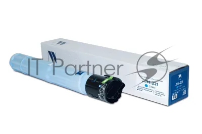 Картридж лазерный NVPrint совместимый NV-TN-221 Голубой для Konica Minolta bizhub C227/C287 (21000k)